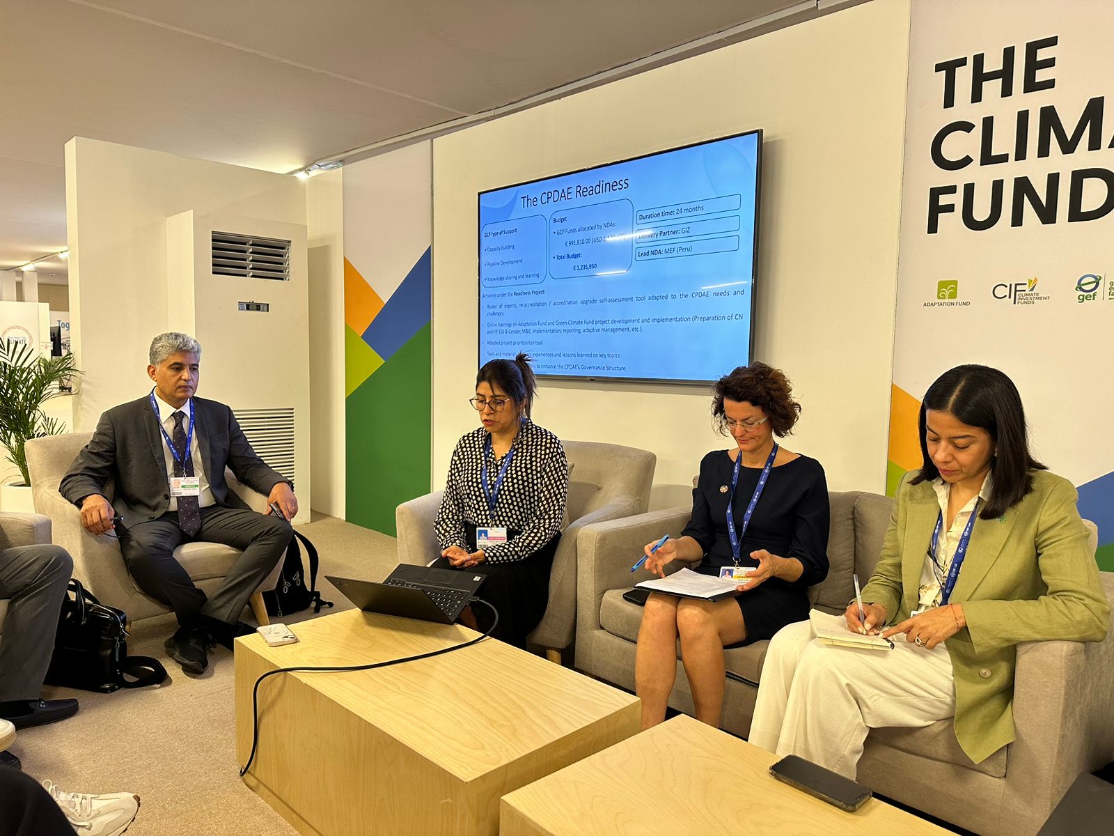 COP28UAE | Échanges et retours d'expérience avec les 2 founds Climat. 08.12.23